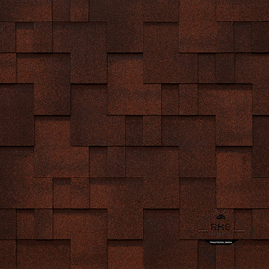 Гибкая черепица TEGOLA, LAZIO, Marrone 230