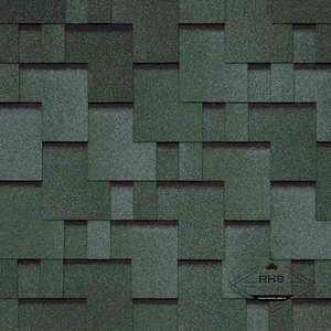Гибкая черепица TEGOLA, LAZIO, Verde 474