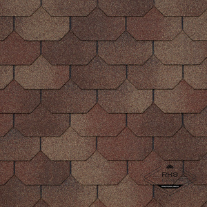 Гибкая черепица TEGOLA, LIBERTY, Terracotta Spagnola 412