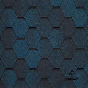 Гибкая черепица TEGOLA, MOSAIK, Indaco Scuro 481