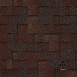 Гибкая черепица TEGOLA, UNICA GOTHIK, Arabica Scurа 421