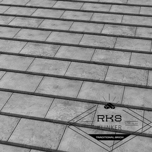 Керамическая черепица Tejas Borja, Flat 5XL, Sidney Graphite