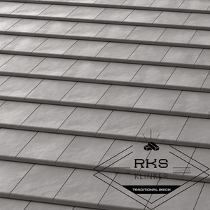 Керамическая черепица Tejas Borja, Flat 10, Mid Grey