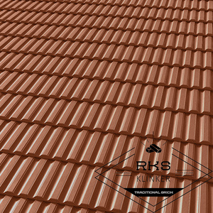 Керамическая черепица Tejas Borja, Technica 10, Red