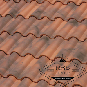 Керамическая черепица Tejas Borja, 10 Tech, Moss Red