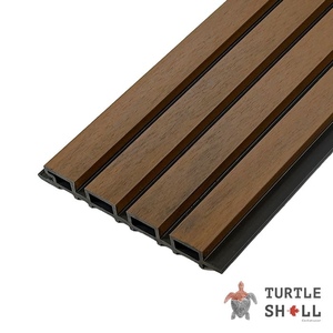 Реечная панель Middle Lines Dual, Thai Teak, Co-Extrusion