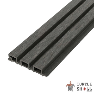Реечная панель ДПК Middle Lines, Faroese Smokewood, Коэкструзия (FS 15)