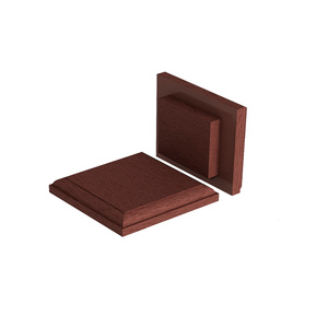 Крышка верхняя для столба из ДПК Woodvex,Select, темно-коричневый