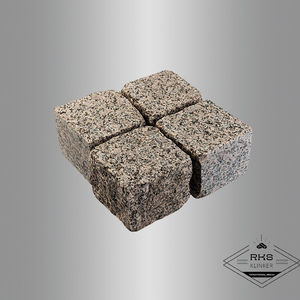 Гранитная брусчатка Возрождение, Француженка, 100x100 мм