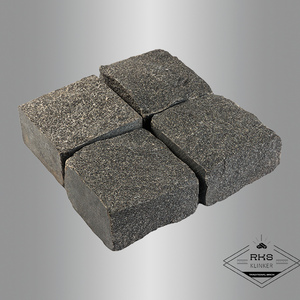 Гранитная брусчатка Габбро Другорецкое, Карандаш, 100x100x50 мм