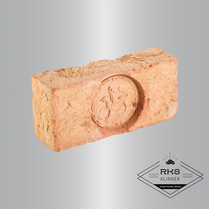 Кирпич Тандем с Клеймом Барса, красный, 215x102x65 мм