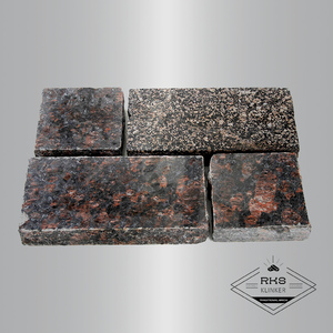 Гранитная брусчатка Дымовская, Пиленая, 100x100х30 мм