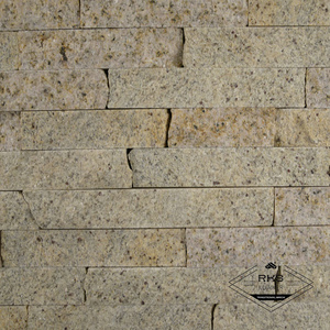 Фасадный камень Полоса - Гранит Sunset Gold