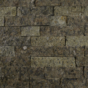 Фасадный камень Полоса - Гранит Балтик Грин