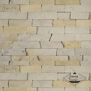 Фасадный камень Полоса - Известняк Микс