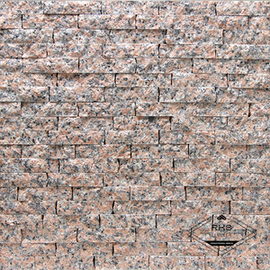 Фасадный камень Полоса - Гранит Maple Red