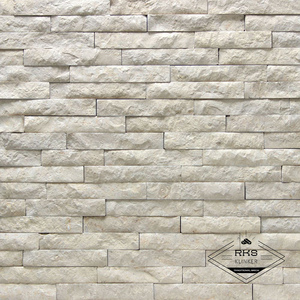 Фасадный камень Полоса - Известняк Mustard