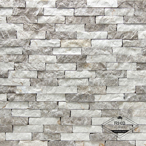 Фасадный камень Полоса - Мрамор Caramel