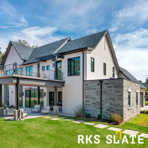 Фасадный облицовочный камень Grey Quartz Temple