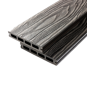 Террасная доска из ДПК Террапол, Смарт 3D, Чёрное Дерево