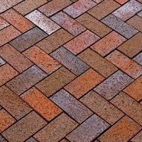 Брусчатка тротуарная клинкерная Gala Alea, P405KF