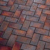 Брусчатка тротуарная клинкерная Gala Ferrum, P409KF