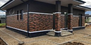 Кирпич облицовочный ЛСР, Красный флэш ультра, гладкий, 1 НФ 5