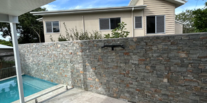 Каменный забор фото 3D панели RKS SLATE Кварцит Boston Blend Country заказать с доставкой (1)