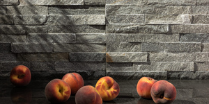 Кухонный фартук из камня 3D панели RKS SLATE Кварцит Grey Slate Classic купить с доставкой (1)