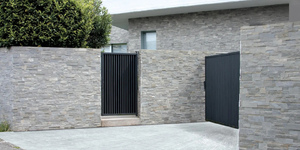Каменный забор и фасад дома заказать с доставкой 3D панели RKS SLATE Сланец Grey Slate Modern (4)