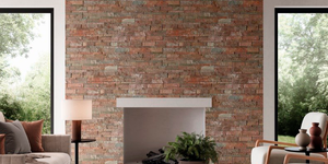 Каменный камин фото 3D панели RKS SLATE Кварцит Cooper Natural купить