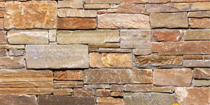 Каменный цоколь и подпорные стены фото проекта 3D панели RKS SLATE  Кварцит Biege Quartz Country заказать облицовочный камень онлайн (12)