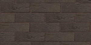 Клинкерный кирпич ЛСР Лиссабонтёмно-красный, Винтаж, 0,7НФ на коричневом шве