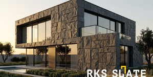 Фасадный колотый камень RKS SLATE Basalt Rock Castle