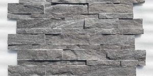 3D мозаика из камня RKS SLATE Кварцит Monsoon Black Rockface (образцы) (1)(1)