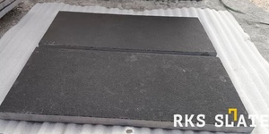 Плитка RKS SLATE Limestone Belgian Black 600х300х20мм Natural Индия (1)