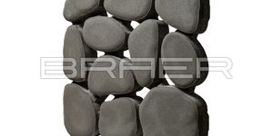 Тротуарная плитка BRAER, Грин Галет, Серый (8)