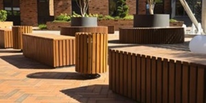 Клинкер тротуарный ЛСР Глазго, темно-красный флэш 20