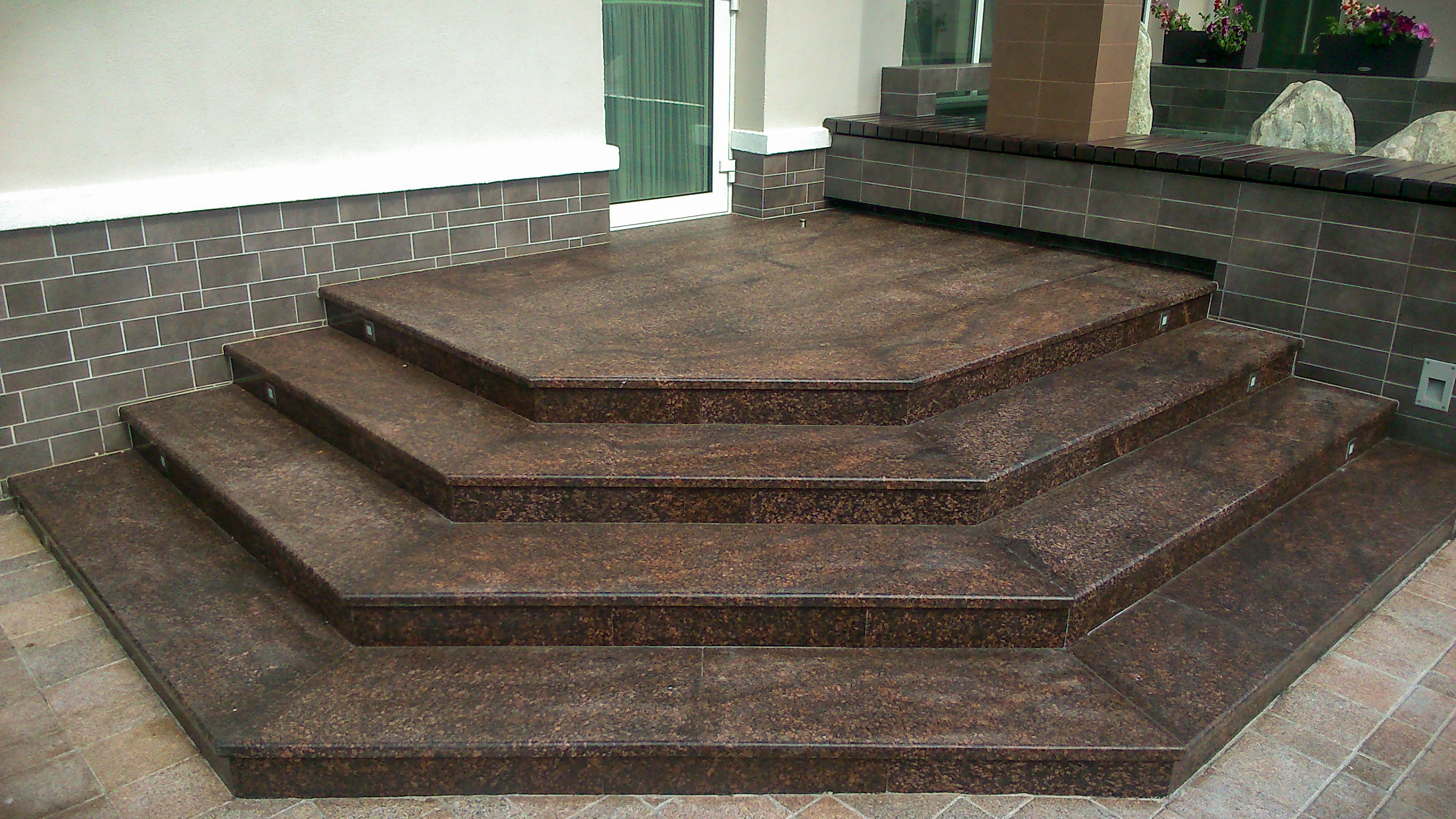 Гранитная плитка Тan Brown, Thermo/Polished 20