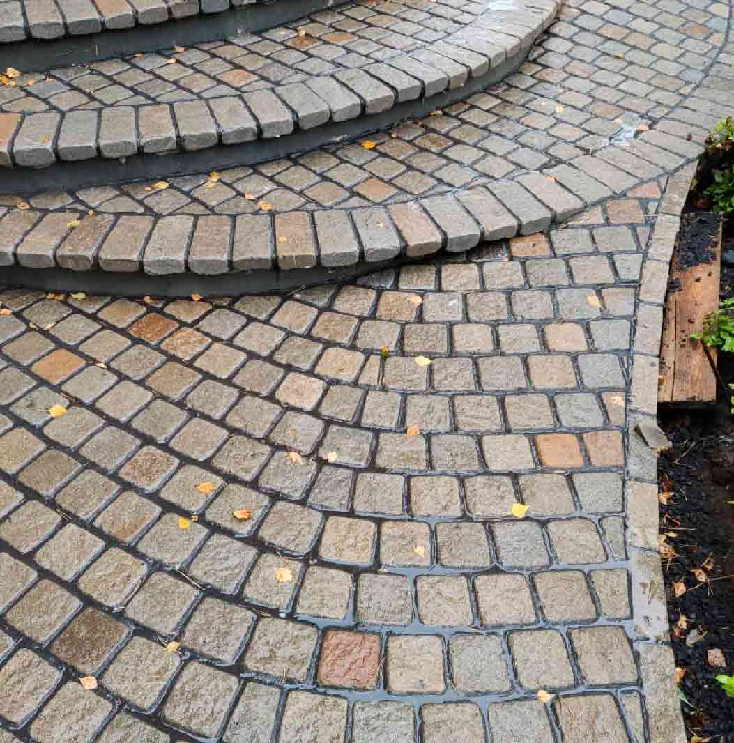 Гранитная брусчатка RKS Slate Vermont 100x100 мм8