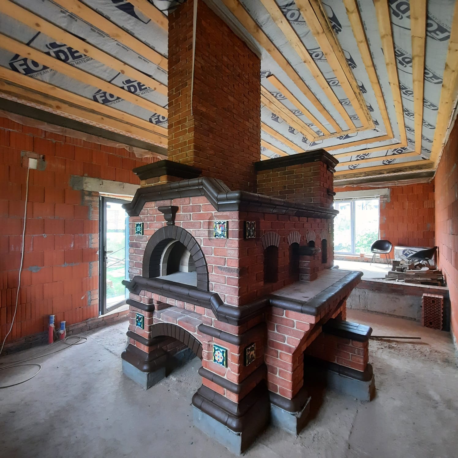 Облицовочный керамический кирпич 0,5 NF "Temple Brick" Маркс 33