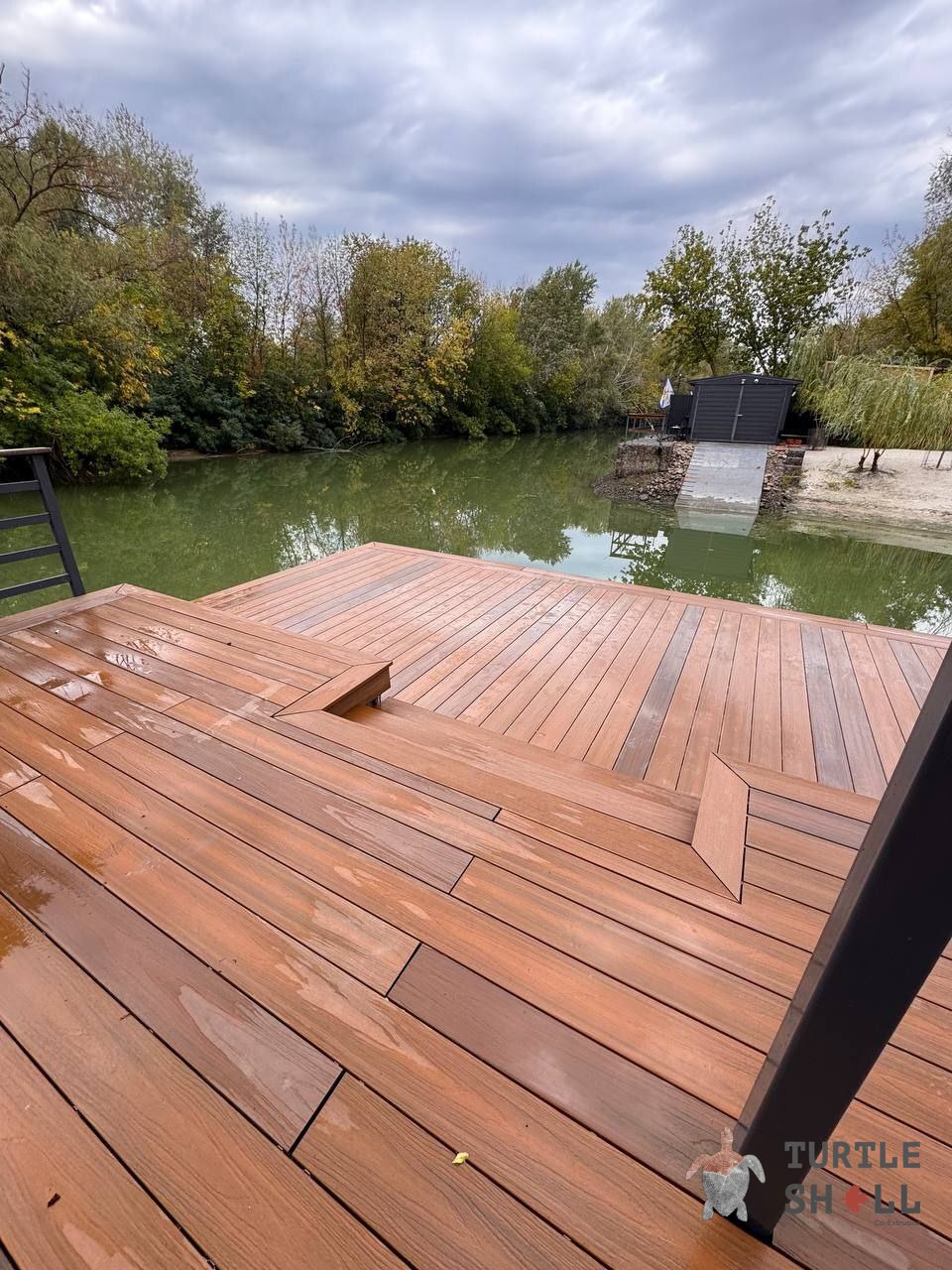 Террасная доска Turtle Shell Solid, Thai Teak, Co-Extrusion Dual 3