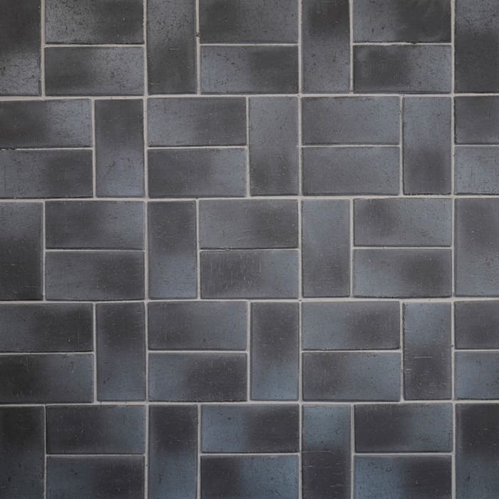 Клинкер тротуарный ангобированный ЛСР "Зальцбург" Платина Классик в Белгороде