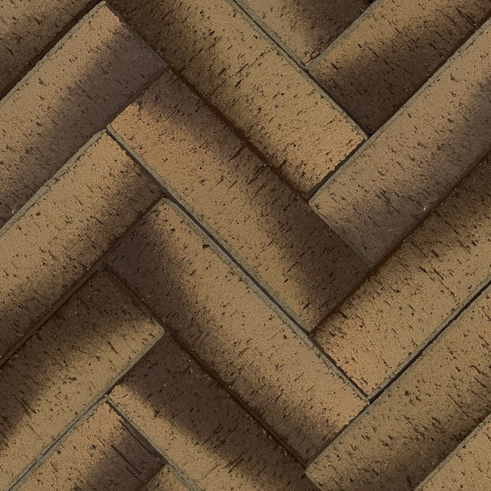 Клинкер тротуарный ЛСР коричневый "Монако" Золото Лонг в Белгороде