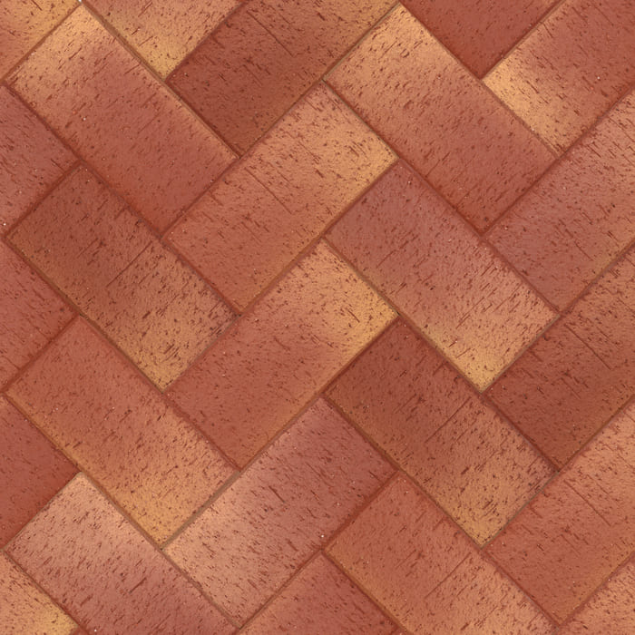 Клинкер тротуарный ЛСР тёмно-красный "Ницца" Золото Классик в Белгороде