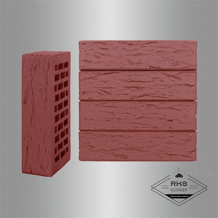 Кирпич облицовочный ЛСР, Винный, Рустик, 1НФ в Белгороде