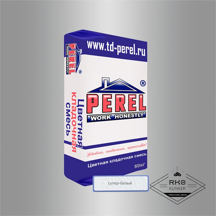 Зимняя кладочная смесь PEREL SL 01/супер-белый в Белгороде