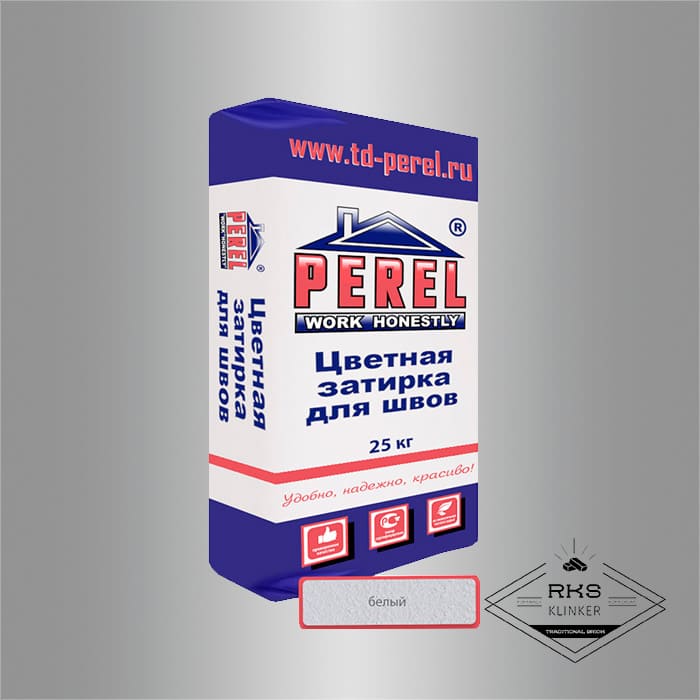 Зимняя затирочная смесь Perel RL 05/белая в Белгороде