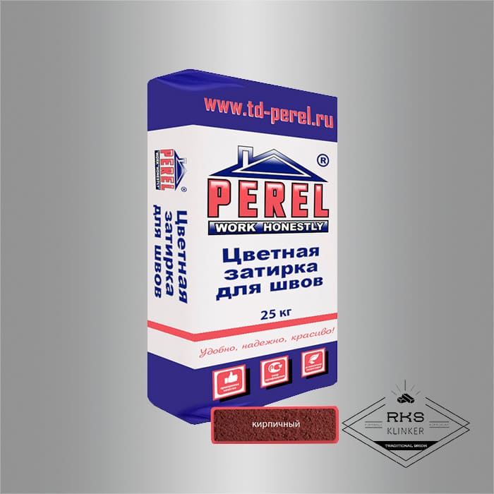 Затирочная смесь Perel RL 38/кирпичная в Белгороде