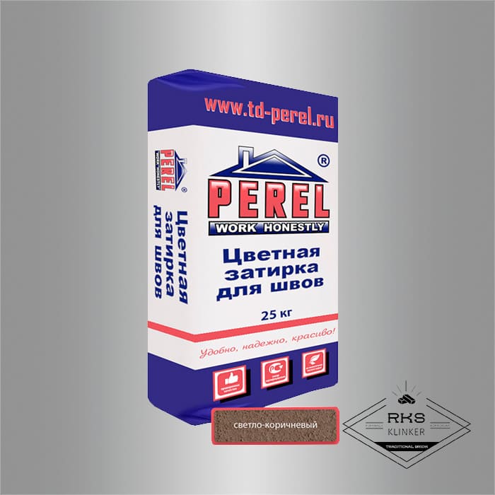 Затирочная смесь Perel RL 45/светло-коричневая в Белгороде